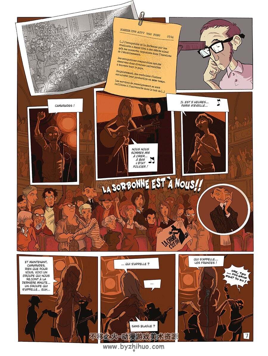 La Véritable histoire des Franges 全一册 Juanjo Rodríguez J.  卡通动漫风漫画