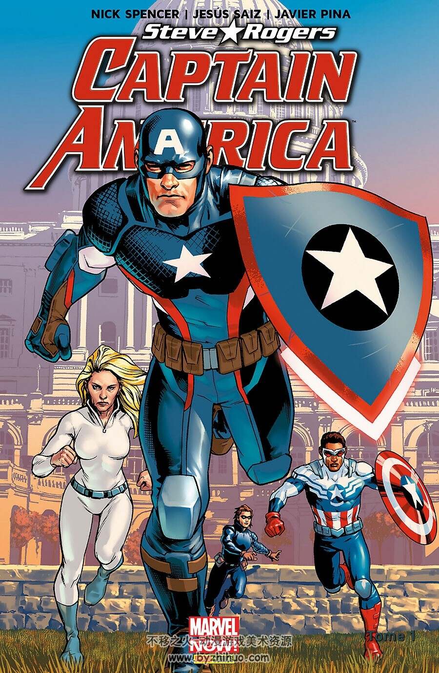 Captain America : Steve Rogers 1-2册 Nick Spencer - Joshua Corin - Gerry Duggan 漫