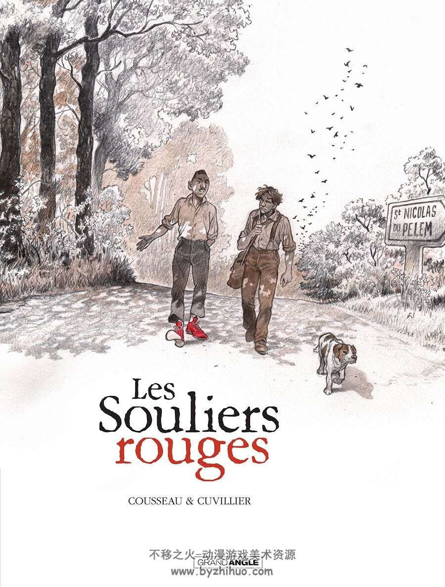 Les souliers rouges 1-2册 Gérard Cousseau - Damien Cuvillier 写实风手绘漫画