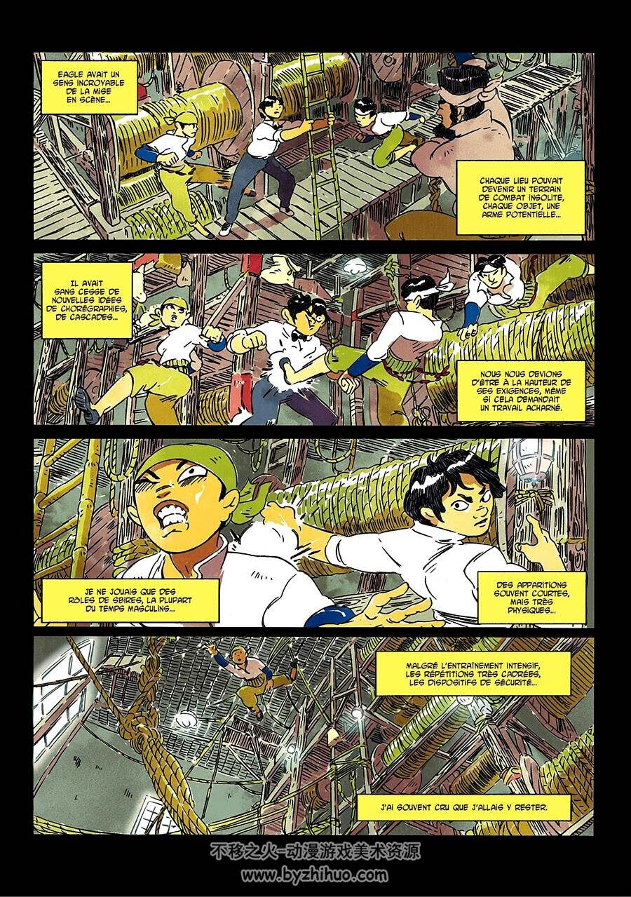 The golden path : Ma vie de cascadeuse 全一册 Baptiste Pagani 香港电影相关漫画