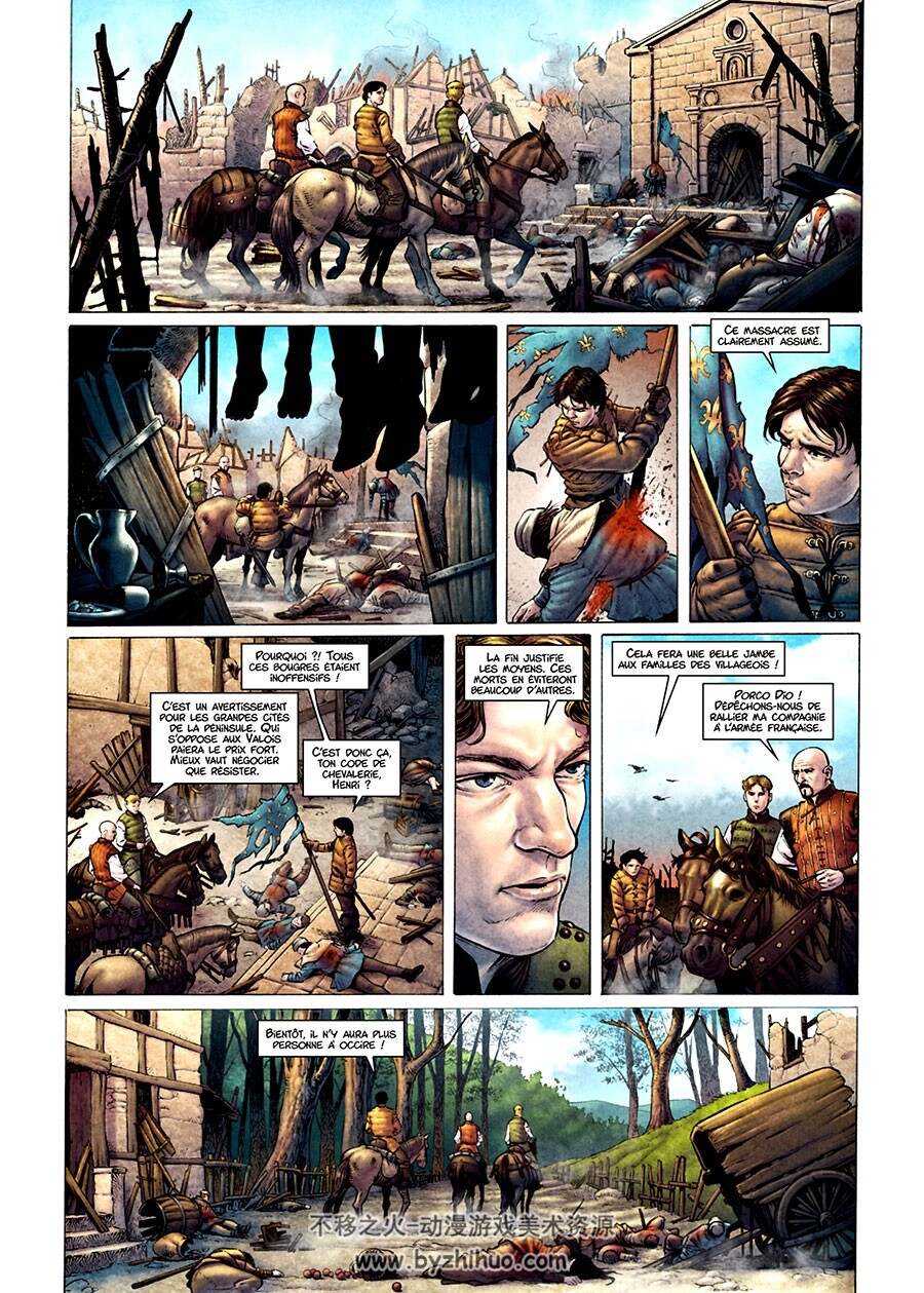 Valois 1-2册 Thierry Gloris - Juan Parra Boyero - Jaime Calderon 古代战争漫画