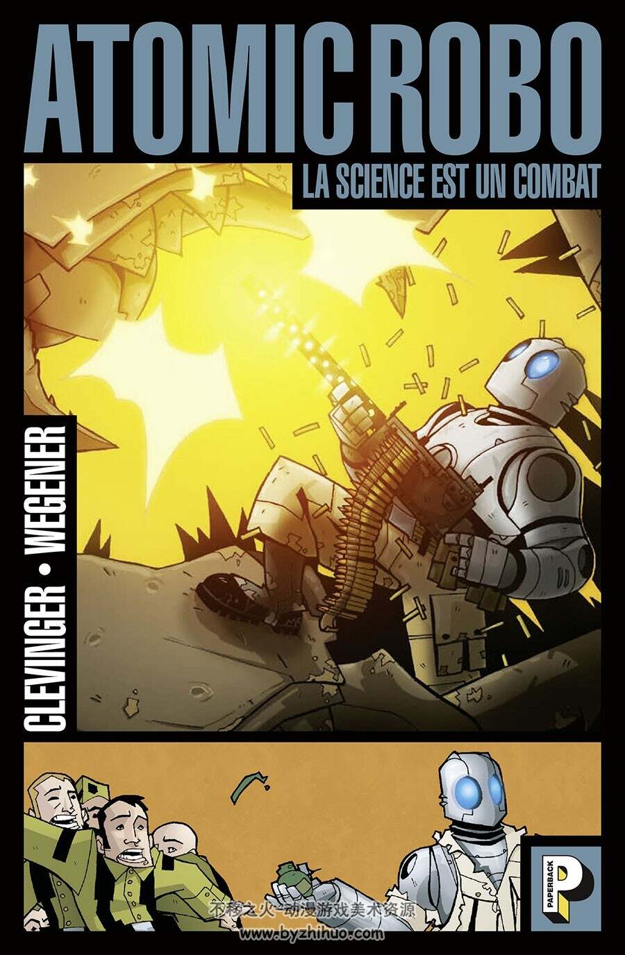 Atomic Robo - La science est un combat 第一册 Brian Clevinger - Scott Wegener - Bas