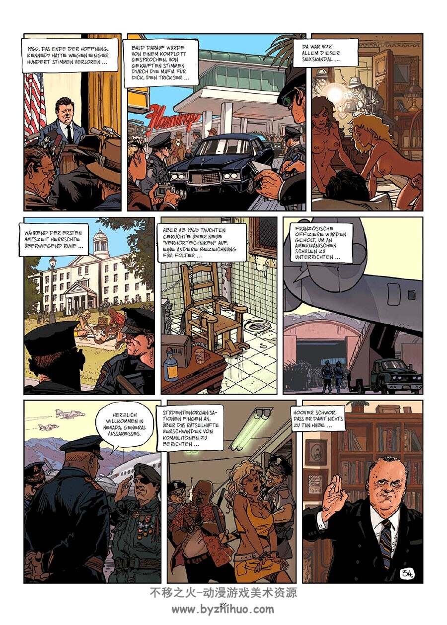 Tag X: Bd. 1: Wer ermordete den Präsidenten? 第一册 Colin Wilson - Fred Duval 德语漫画