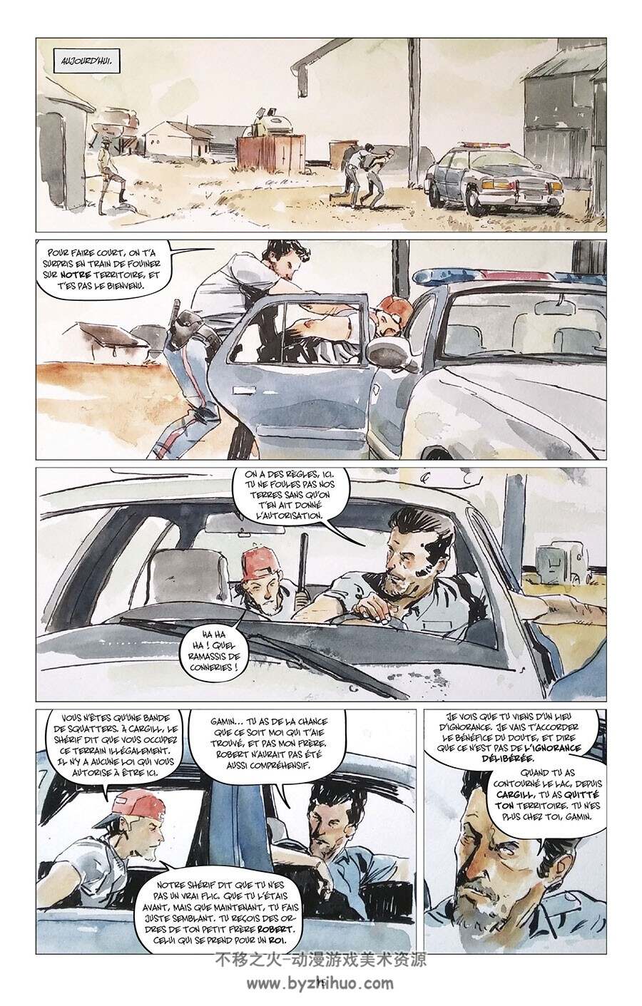 Grass Kings 第一册 Matt Kindt - Tyler Jenkins - Sidonie Van den Dries 手绘漫画下载