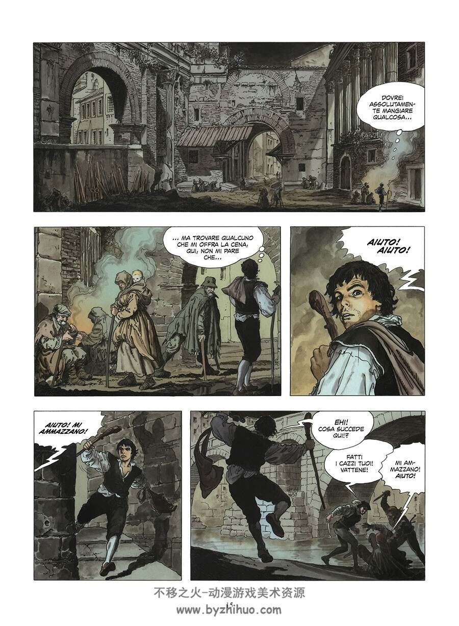 Caravaggio  A Morte da Virgem 第一册 Milo Manara 意大利语漫画下载
