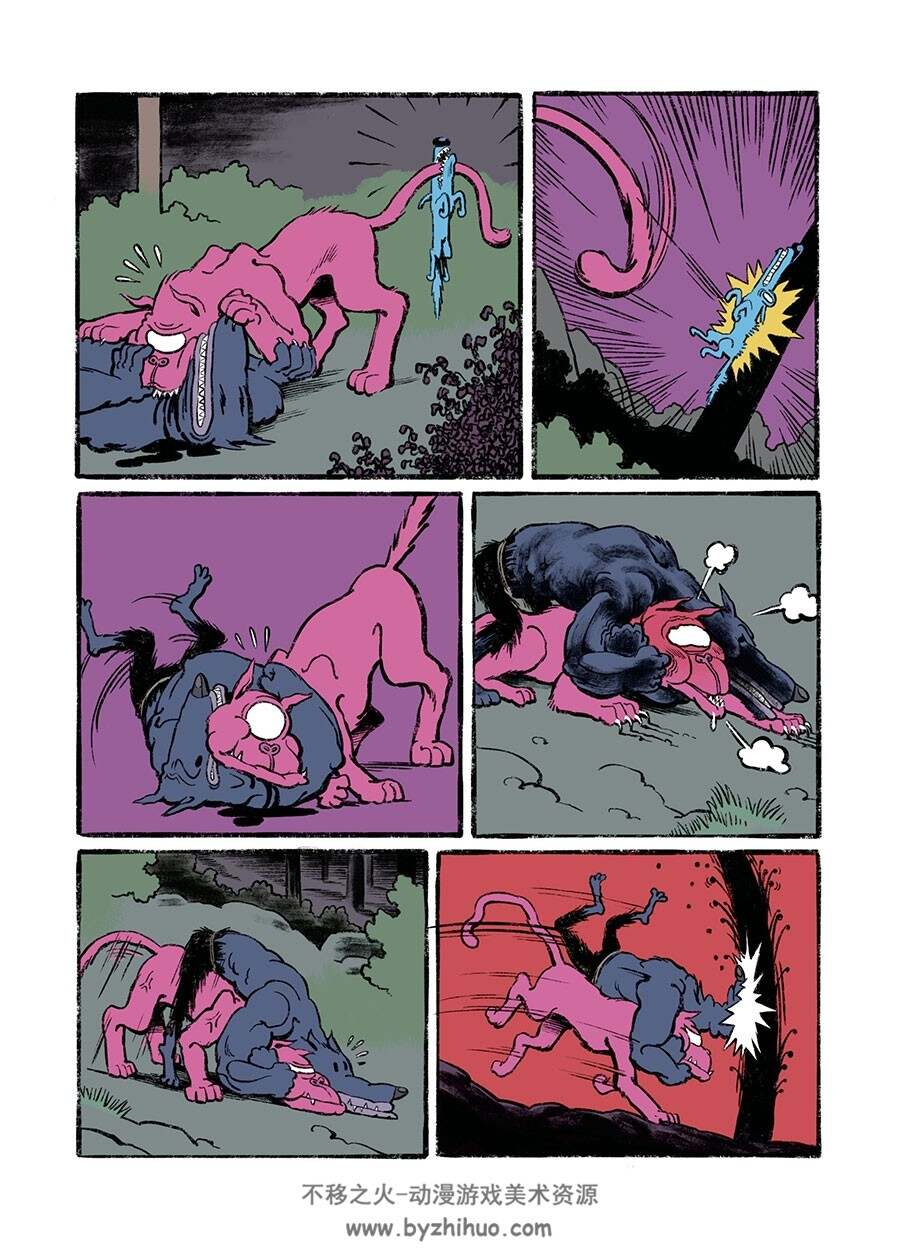 Trap 全一册 Burniat Mathieu 奇幻彩色欧美漫画