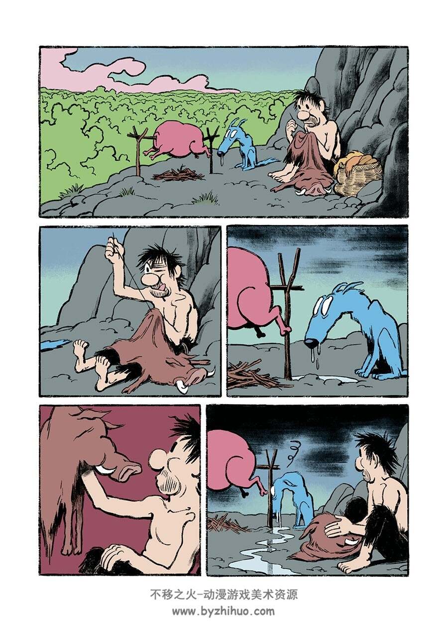 Trap 全一册 Burniat Mathieu 奇幻彩色欧美漫画