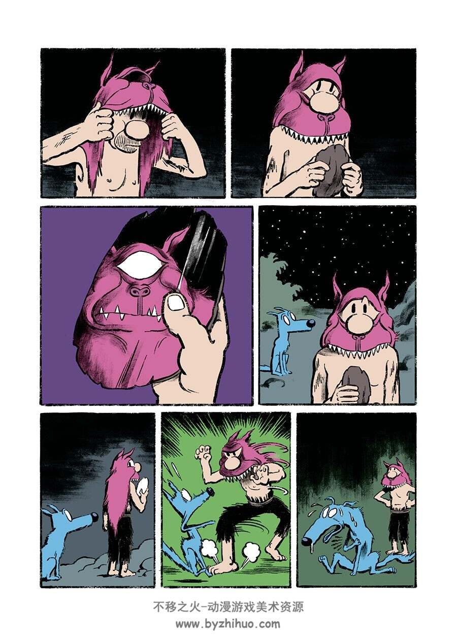 Trap 全一册 Burniat Mathieu 奇幻彩色欧美漫画