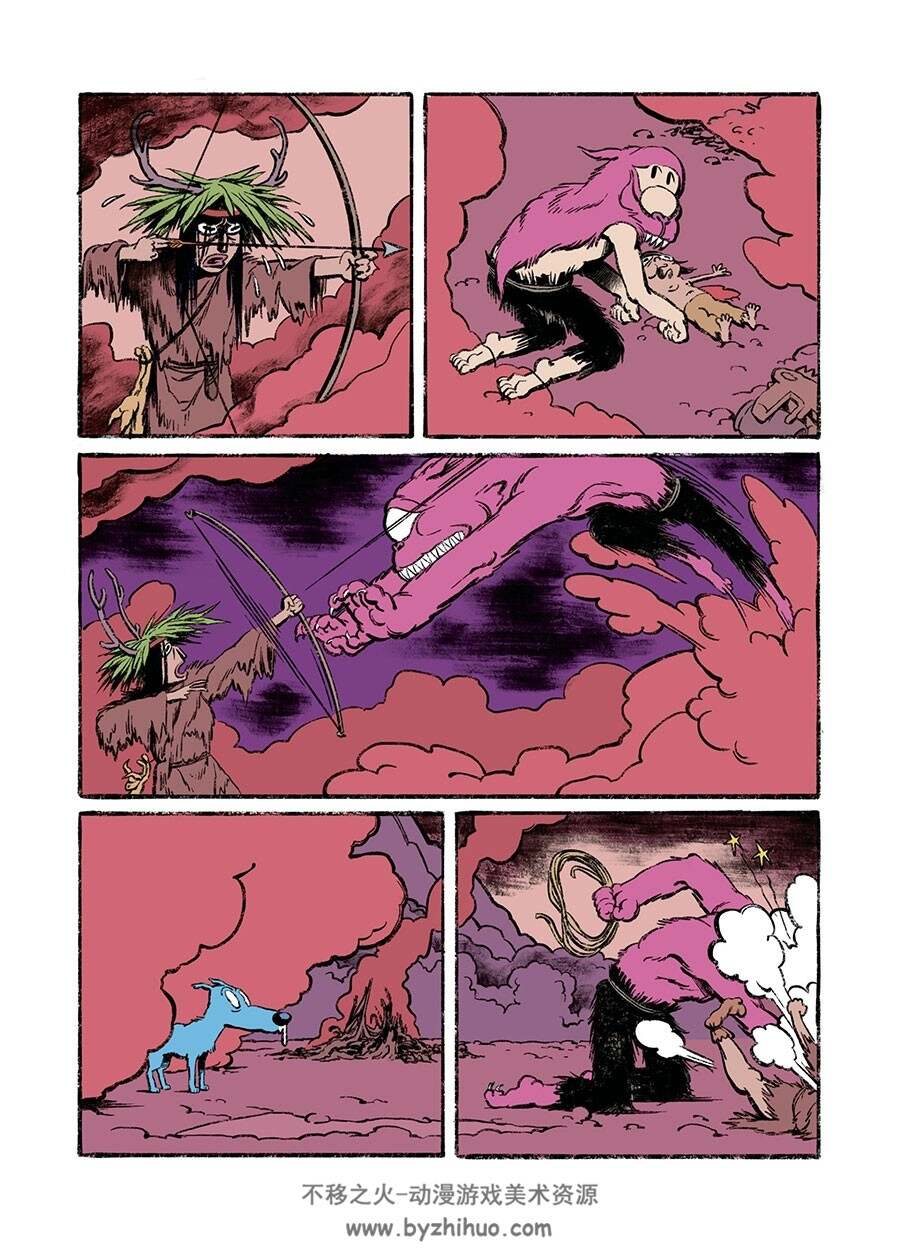 Trap 全一册 Burniat Mathieu 奇幻彩色欧美漫画