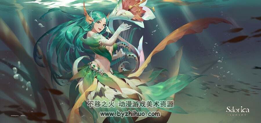 P站人气画师韭方 JoFang cg少女插画壁纸萌图百度云下载 59P