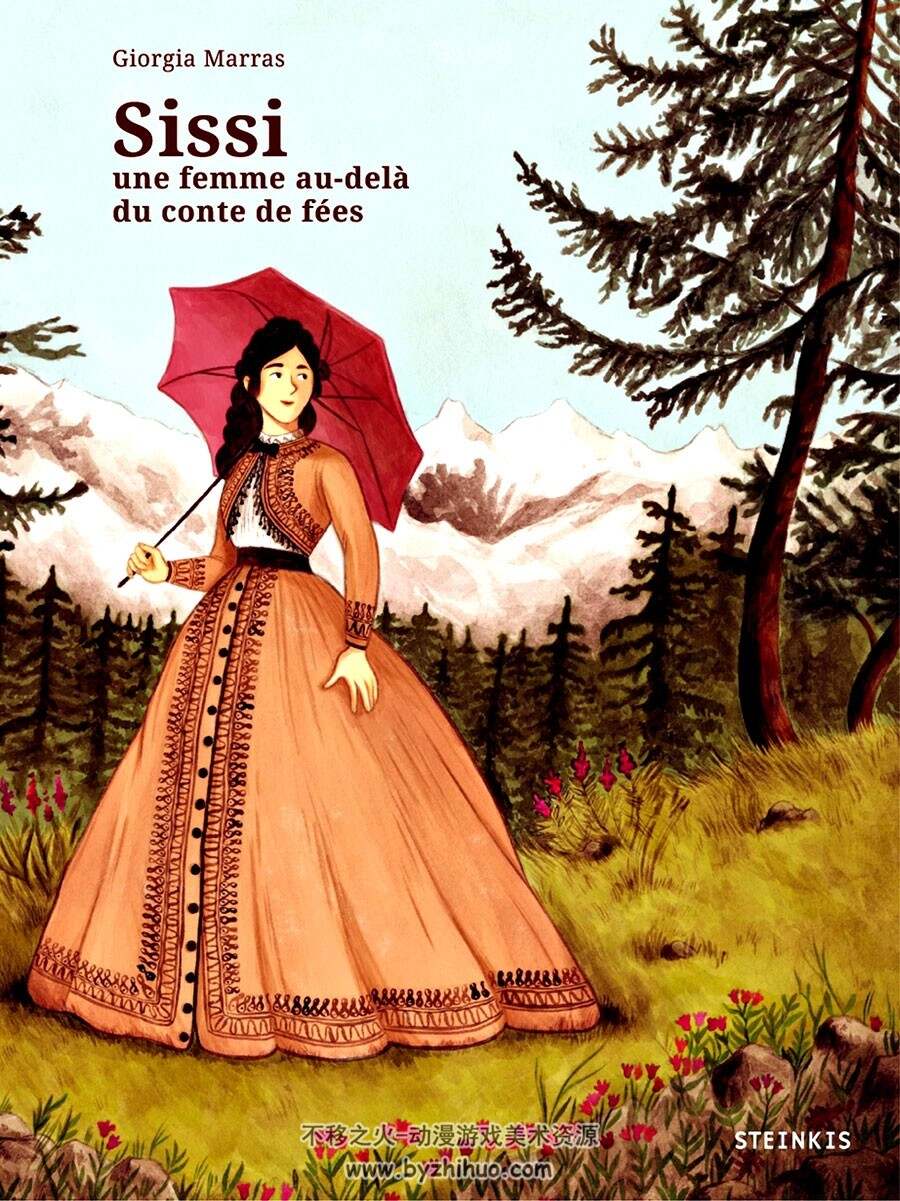 Sissi, une femme au-delà du conte du fées 全一册  Giorgia Marras  黑白法语漫画