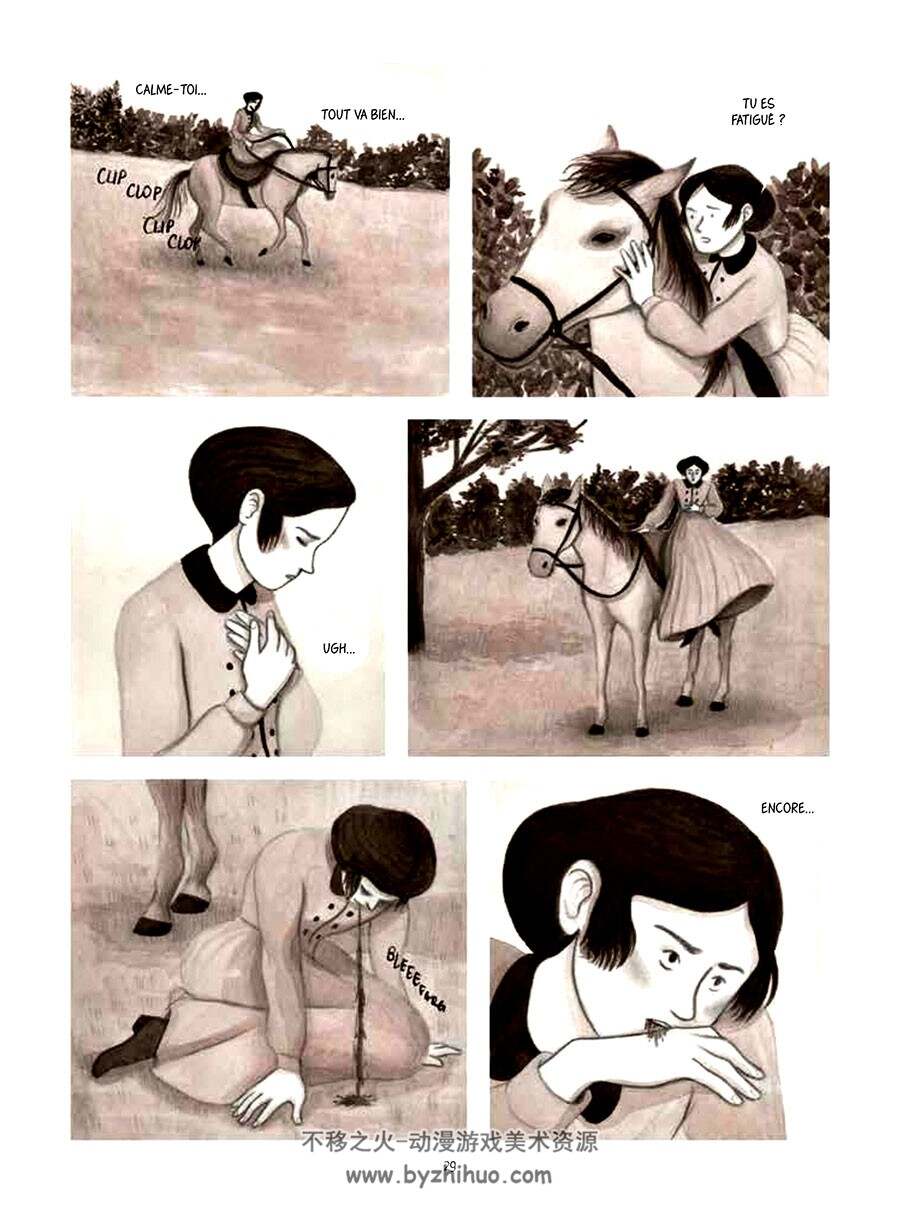 Sissi, une femme au-delà du conte du fées 全一册  Giorgia Marras  黑白法语漫画