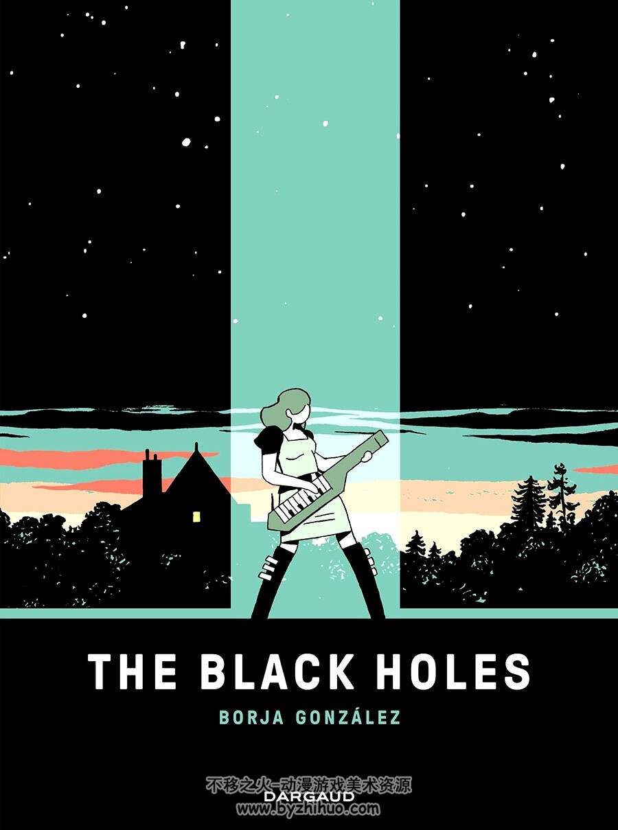 The Black Holes 全一册 Gonzalez Borja  简约画风法语漫画