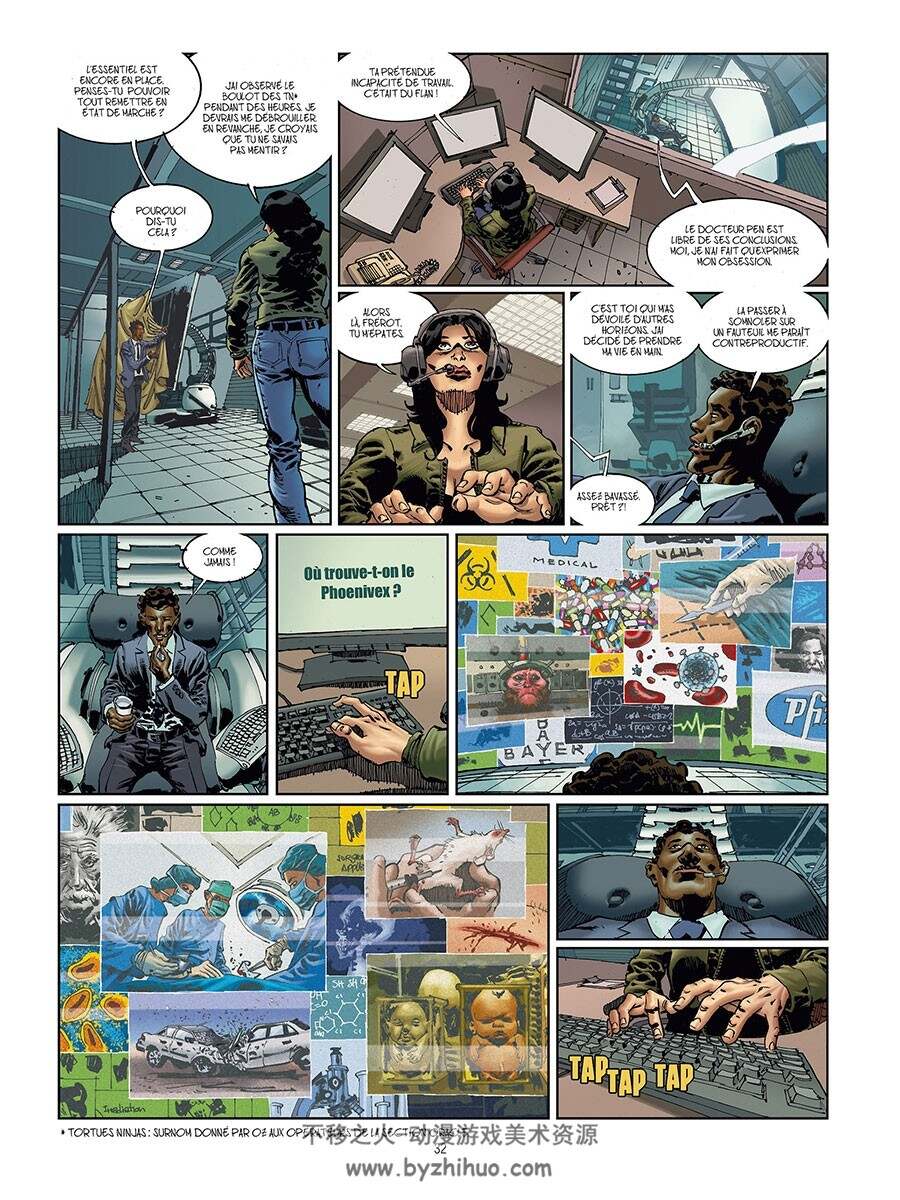 NSA 1-2册 Sergio Bleda - Thierry Gloris  现代美国背景彩色漫画