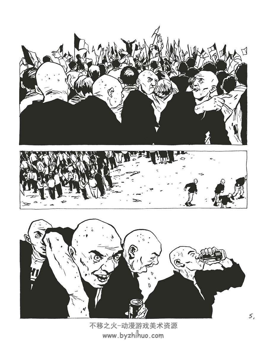 Fables amères1-2册 Christophe Chabouté 现代写实风黑白欧美漫画