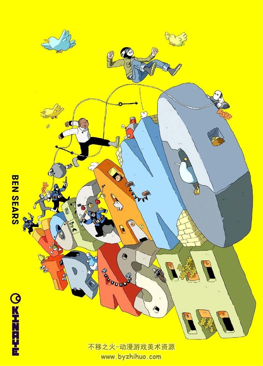 Volcano Trash 第一册 Ben Sears - Romain Galand 简约彩色漫画下载