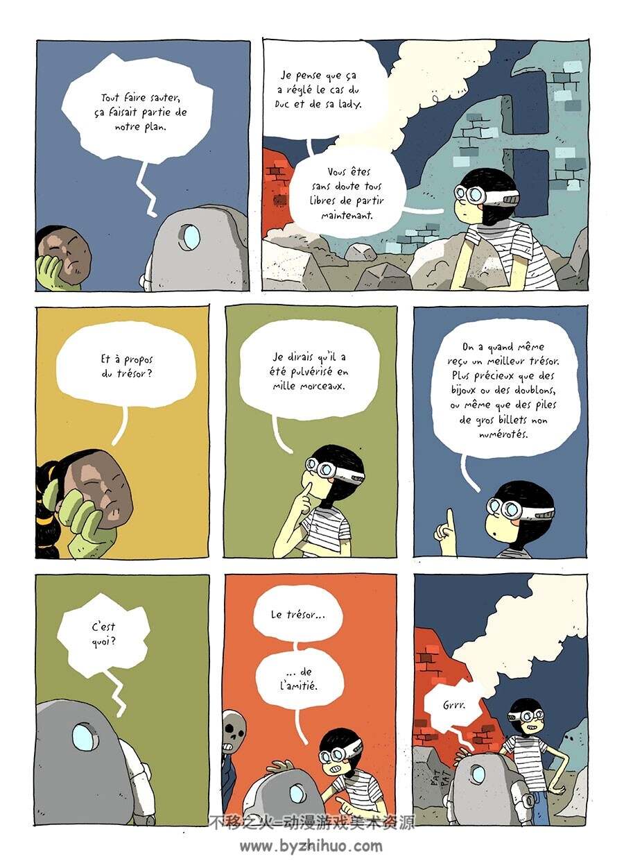 Volcano Trash 第一册 Ben Sears - Romain Galand 简约彩色漫画下载
