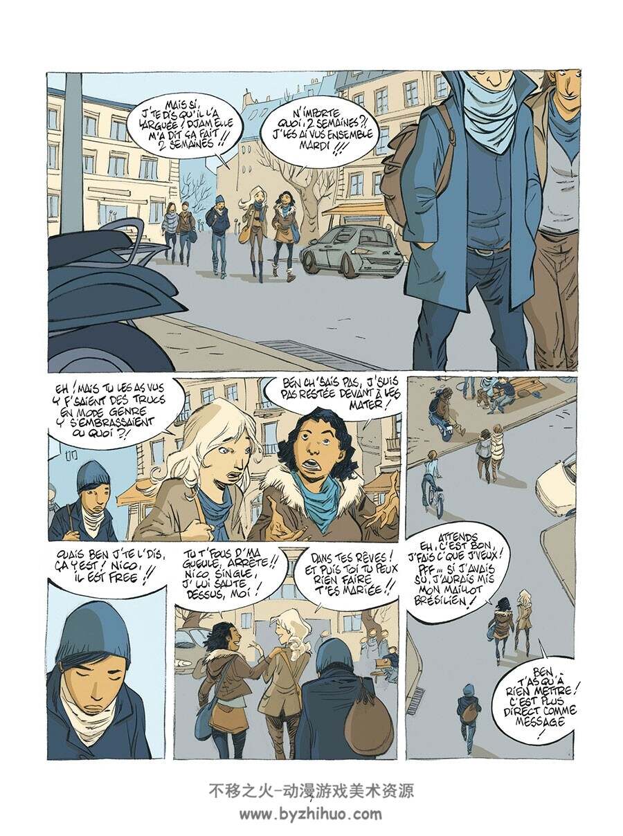DesSeins 全一册 Pont Olivier 欧美全彩法语漫画资源下载