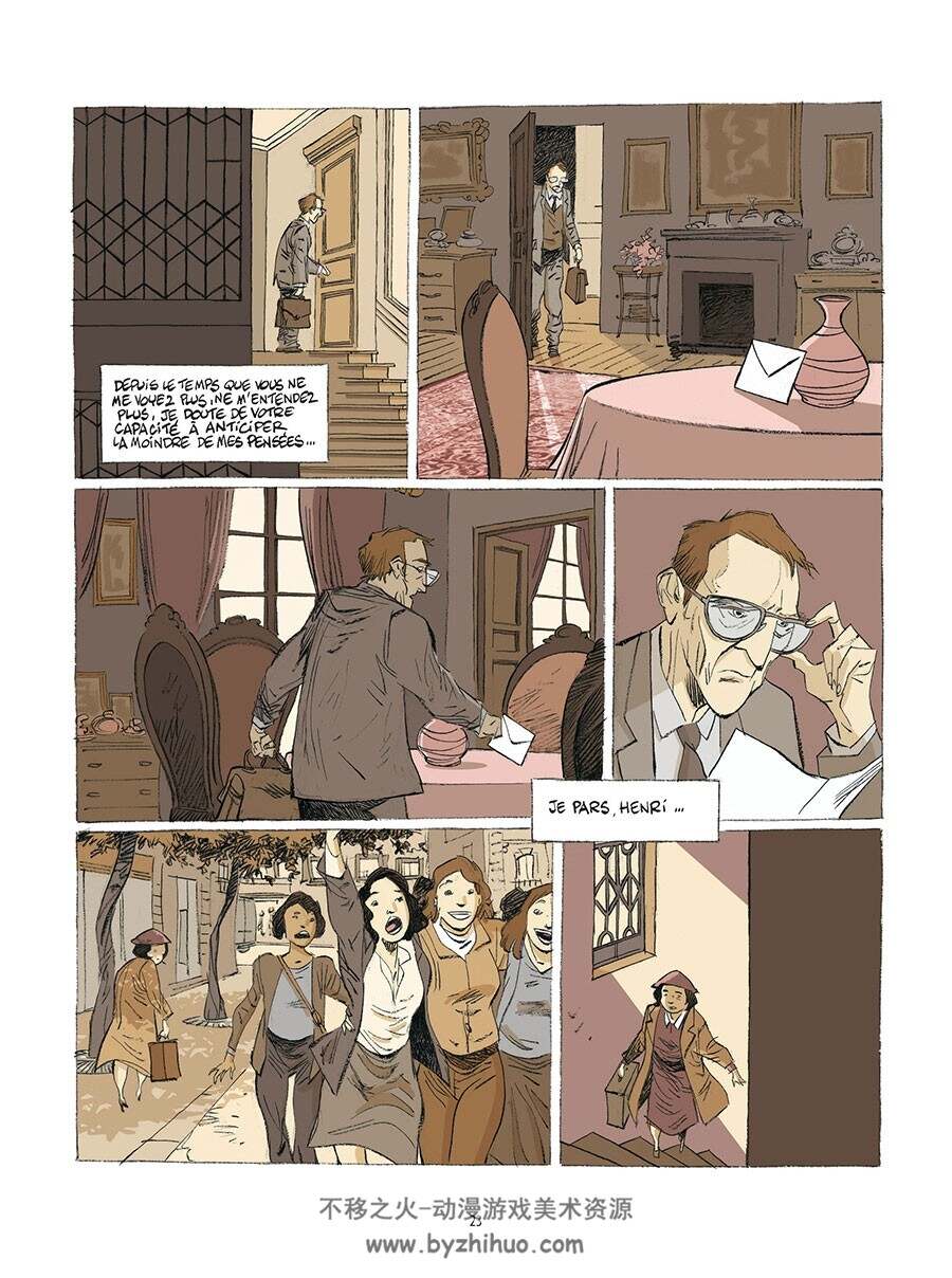 DesSeins 全一册 Pont Olivier 欧美全彩法语漫画资源下载