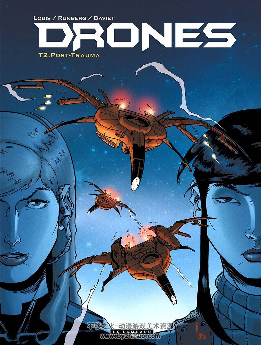 Drones 1-2册 Runberg Sylvain - Louis 未来科幻题材漫画下载