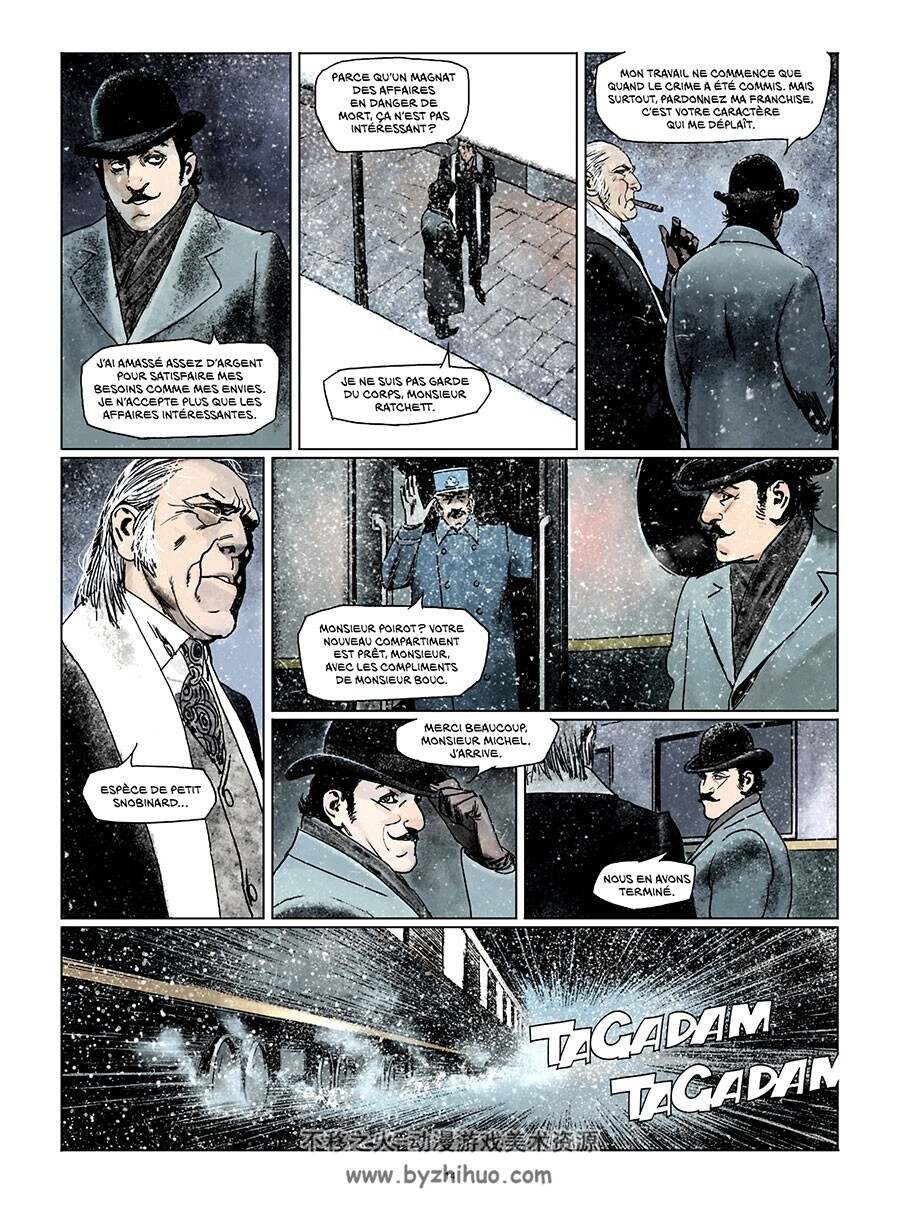 Le Crime de l'Orient Express: Hercule Poirot 全一册 Benjamin von Eckartsberg - Chai