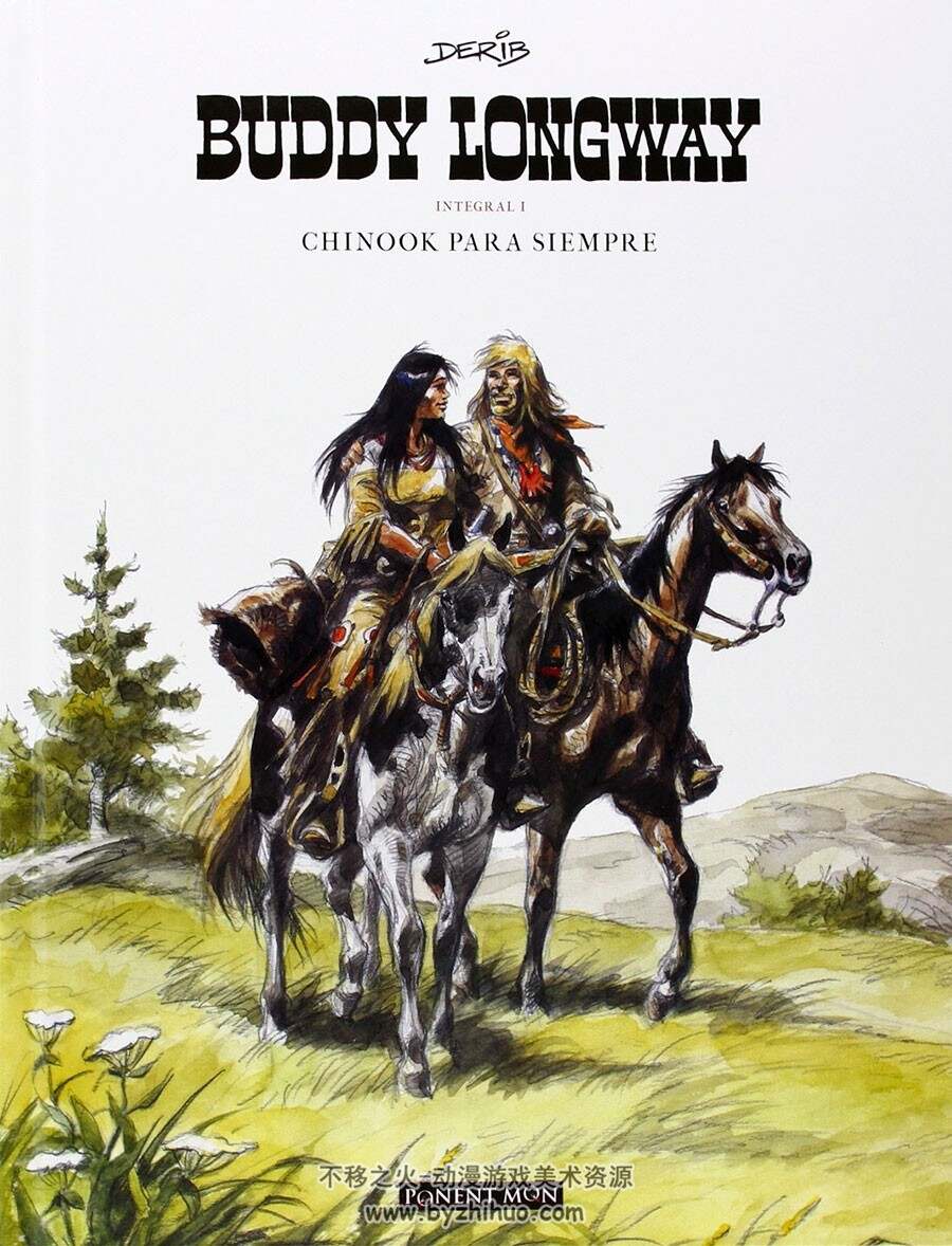 Buddy Longway 1-4册合集  Derib 西班牙与手绘漫画下载