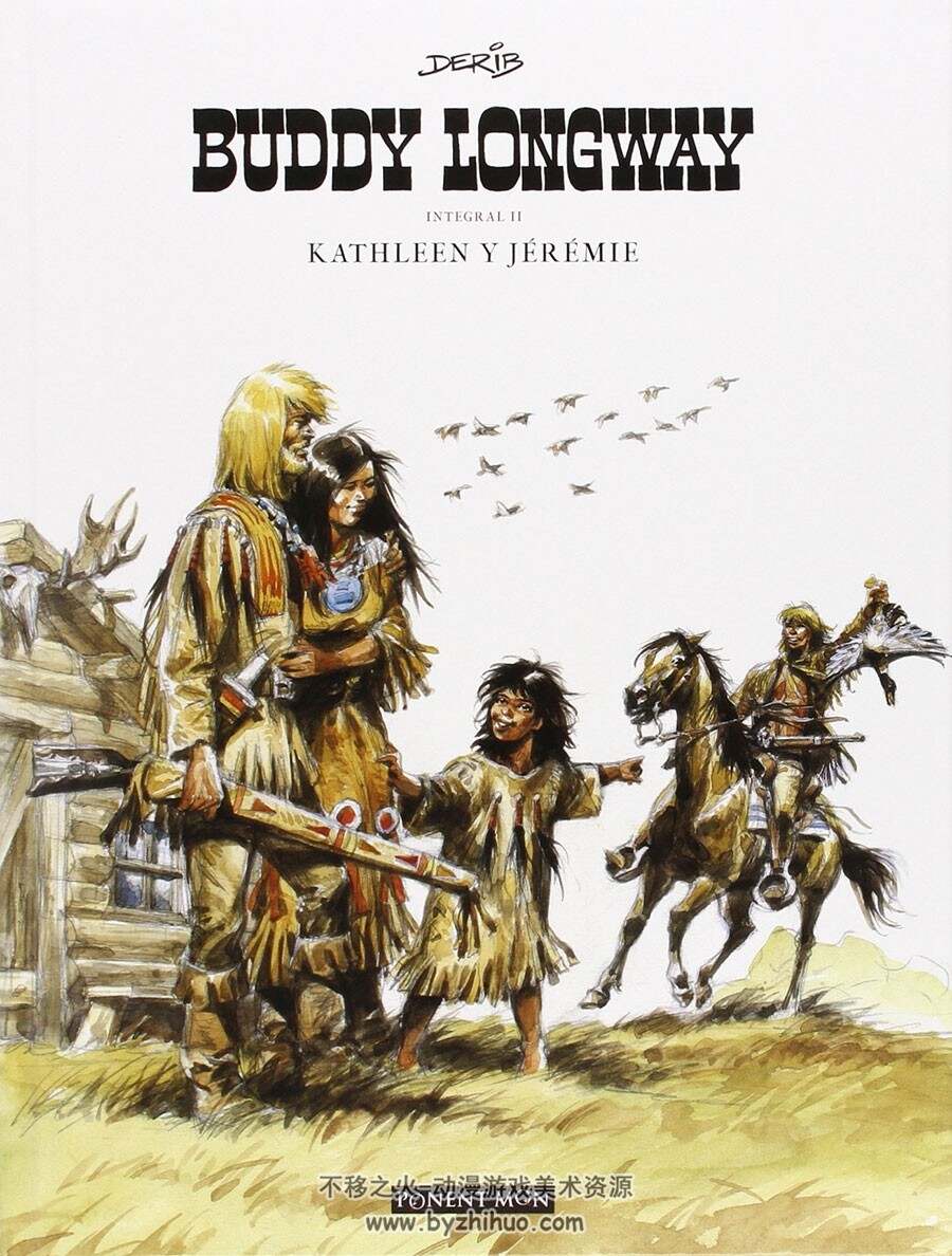 Buddy Longway 1-4册合集  Derib 西班牙与手绘漫画下载