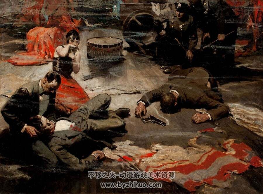 美国黄金时代插画大师级人物 Dean Cornwell 作品赏析 167P
