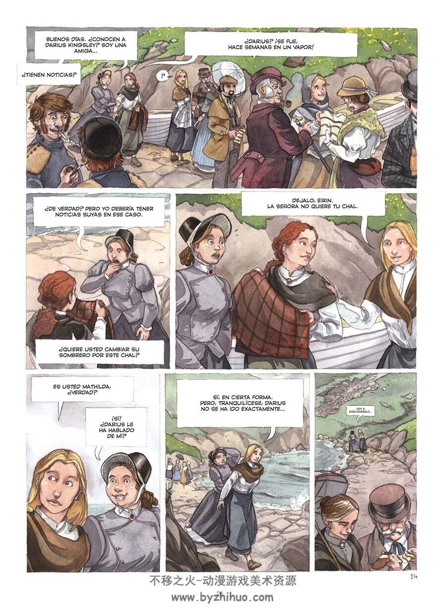 Saint Kilda 1-2册 PASCAL BERTHO - CHANDRE 西班牙语手绘彩色漫画下载