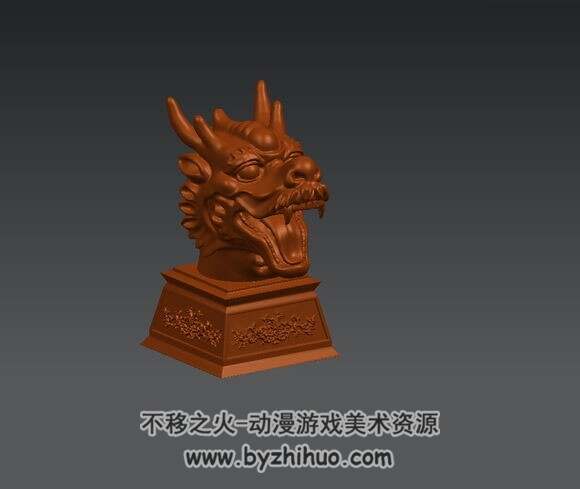 中国十二生肖3DSTL打印模型下载