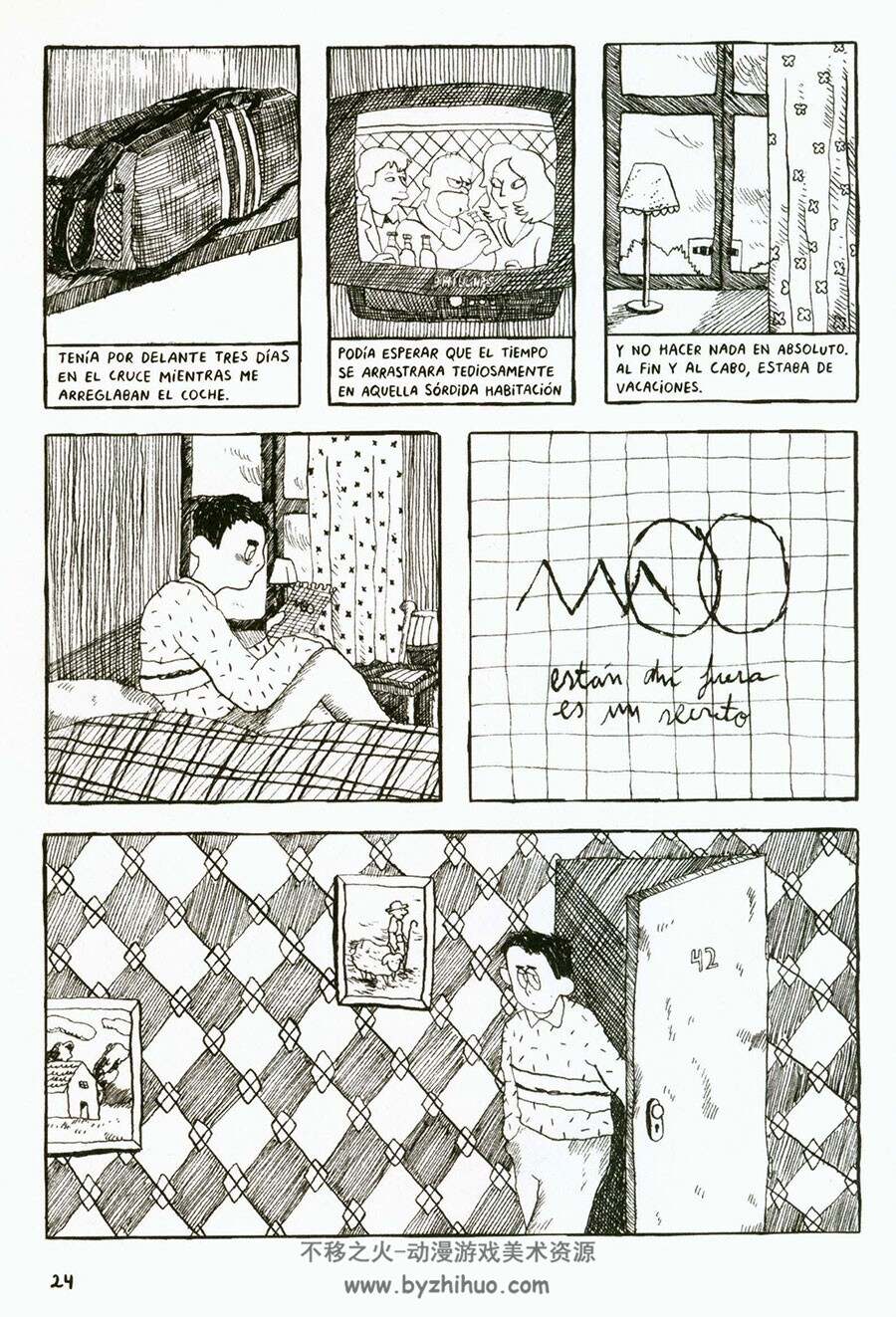 Encuentros cercanos, de Anabel Colazo 全一册 Anabel Colazo Limón 黑白西班牙语漫画