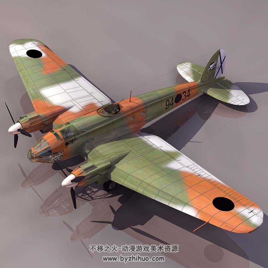 飞机3D模型合辑 民用军用运输机客机歼击机等3DS格式下载