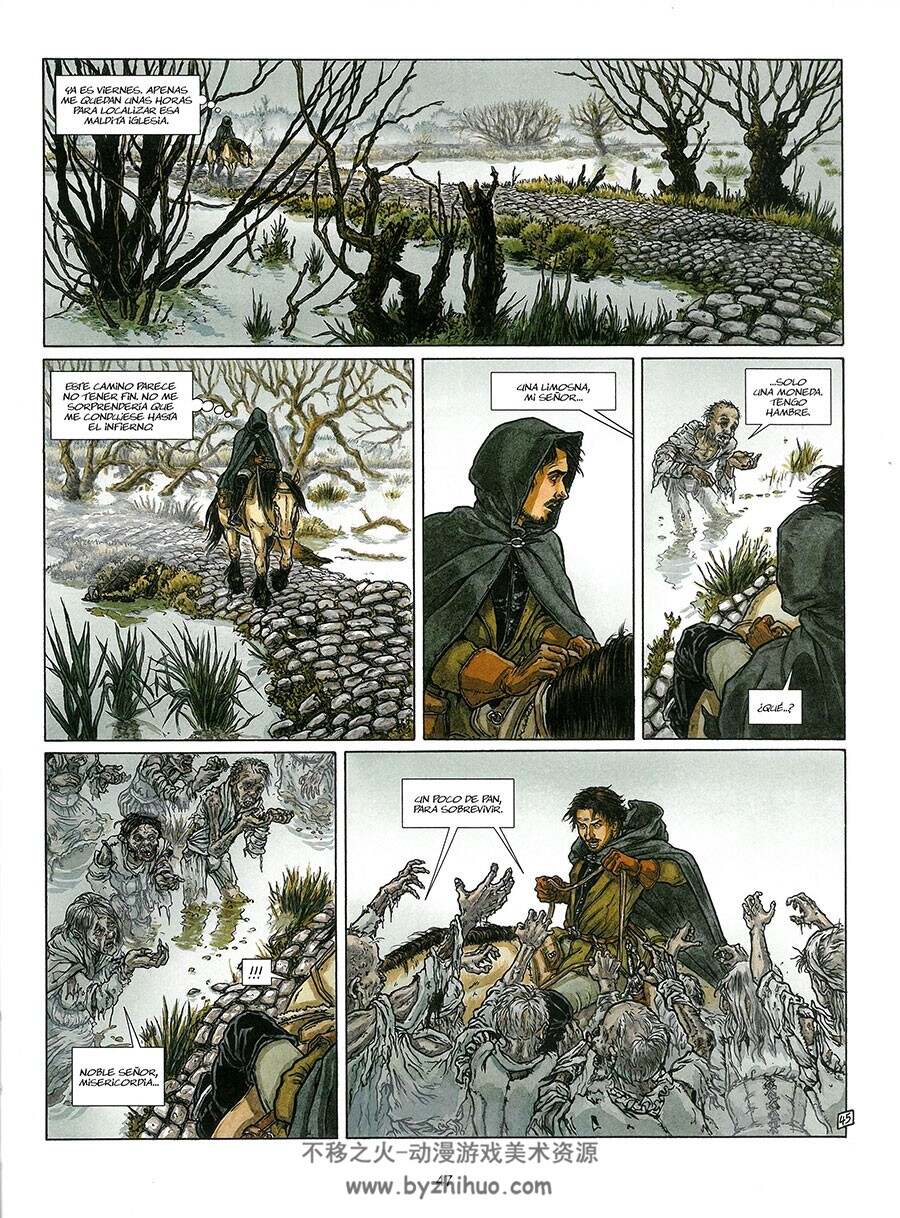 El bosque de las vírgenes - Integral 西方魔幻风格手绘漫画资源下载