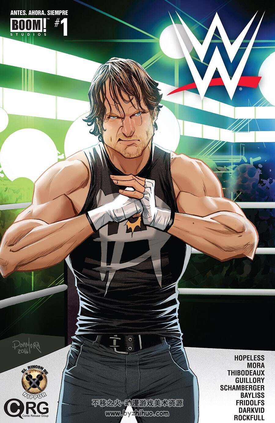 wwethennowforever全一册美国职业摔跤题材彩色漫画下载