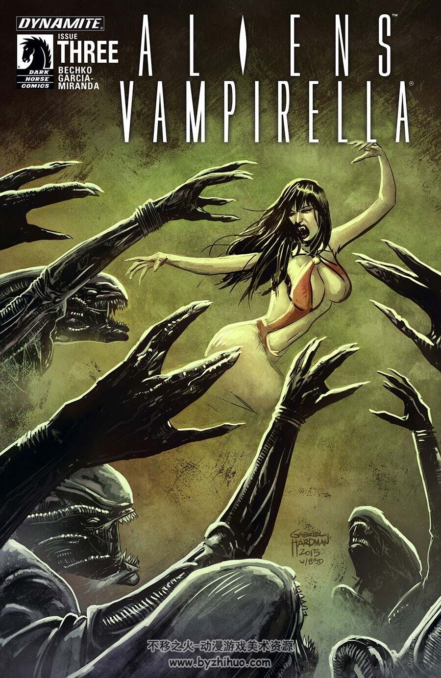 Aliens Vampirella 1-6册 Corinna Sara Bechko - Javier Garcia-Miranda 西方魔幻题材