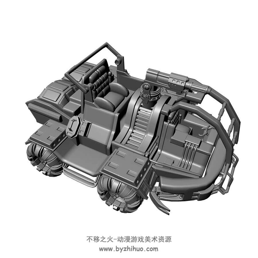 60余种科幻机械机甲3D模型下载 兽型人形机甲科技产品等