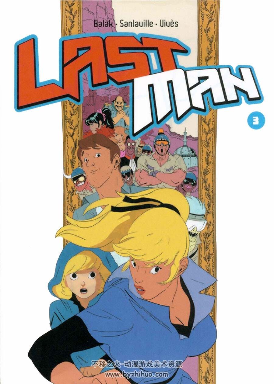 Last Man 1-4册 Balak  西班牙语黑白简略风漫画下载