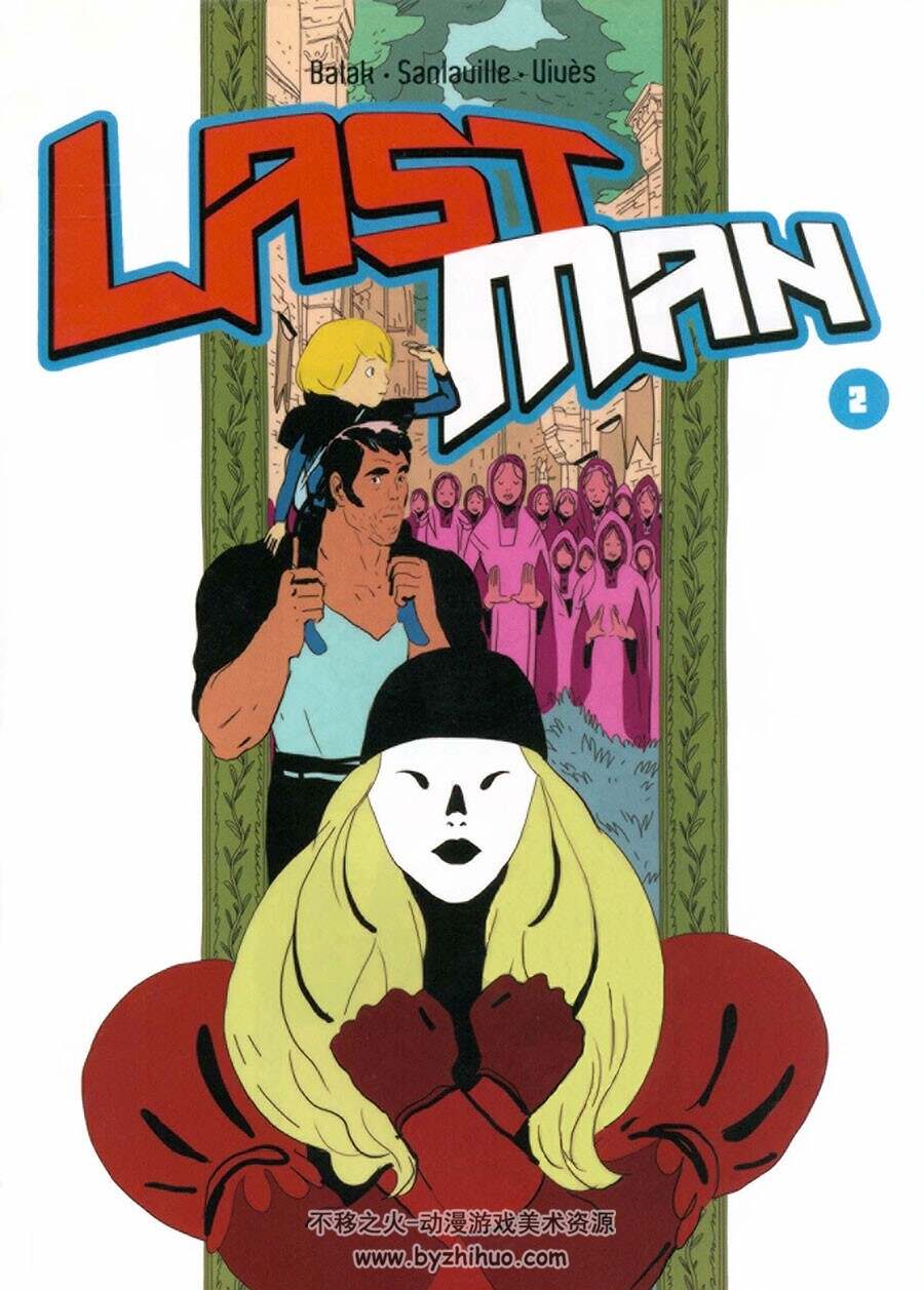 Last Man 1-4册 Balak  西班牙语黑白简略风漫画下载