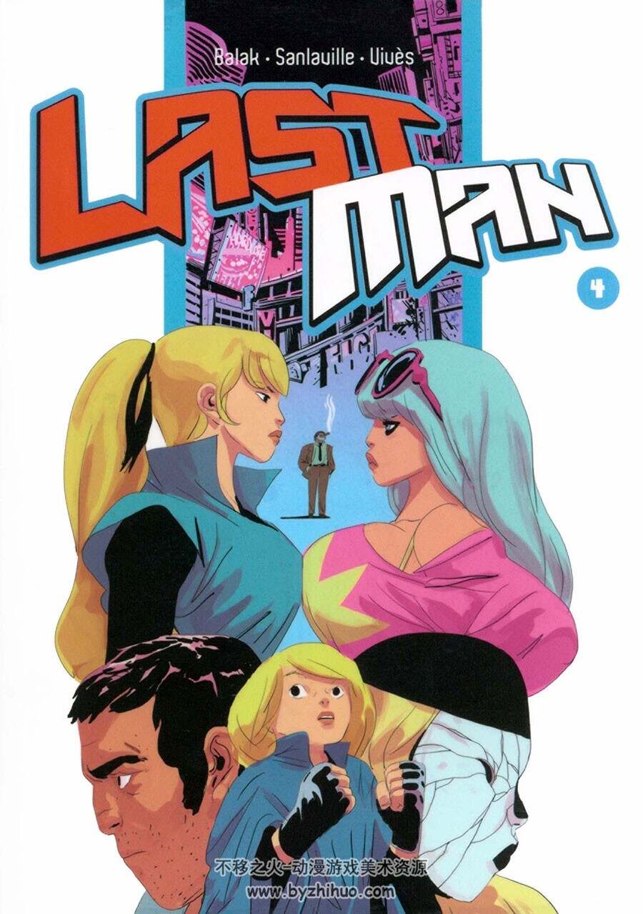 Last Man 1-4册 Balak  西班牙语黑白简略风漫画下载