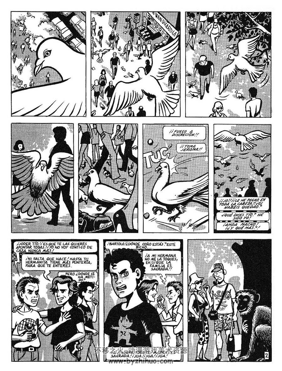 Complices 全一册 Galiano - Marta - Pons  欧美老黑白漫画资源 西班牙语版