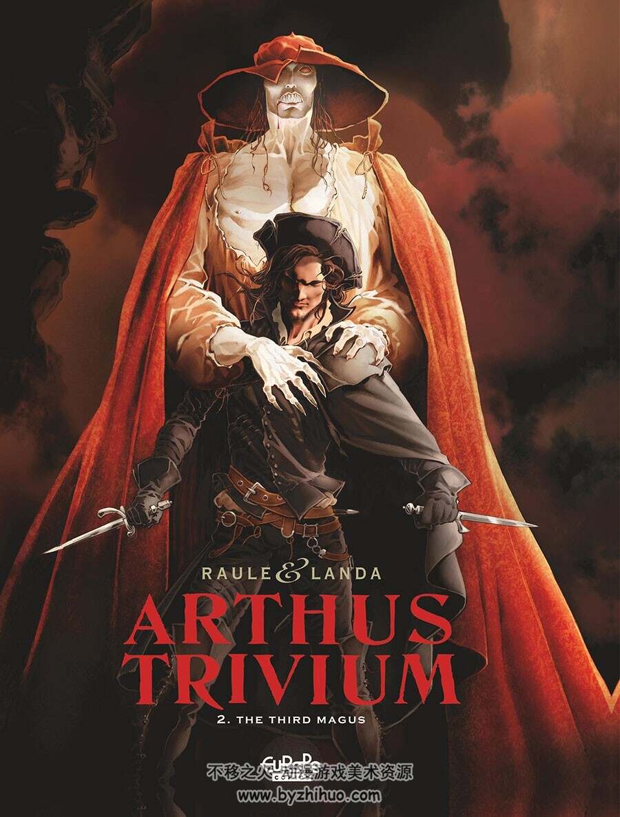 Arthus Trivium 1-3册  Raule - Landa JL 英语版手绘板绘漫画下载