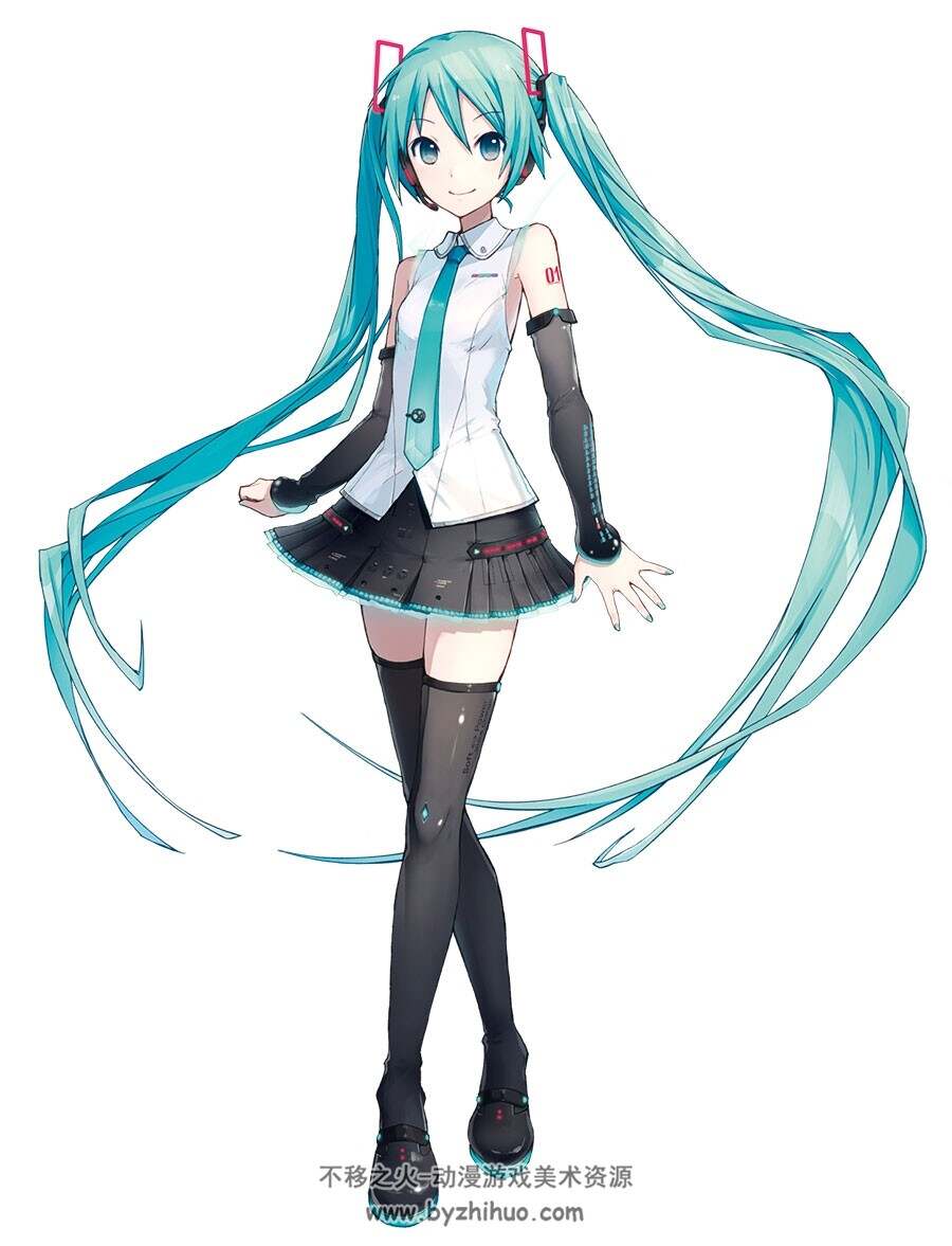 初音未来png免扣高清图片素材百度云下载101p