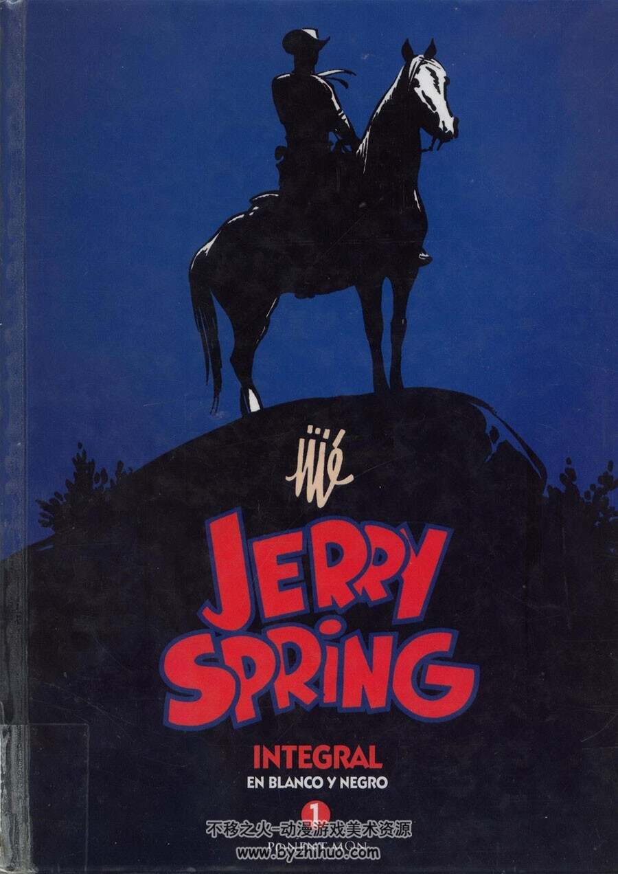 GOLDEN CREEK - Colección Jerry Spring 1-5册 Jijé 美洲印第安题材手绘漫画资源下载
