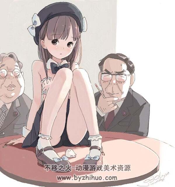 国道12号萝莉少女插画萌图分享下载 242P