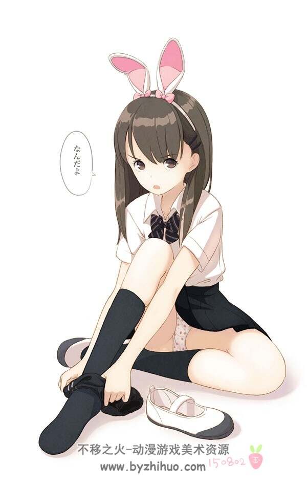 国道12号萝莉少女插画萌图分享下载 242P
