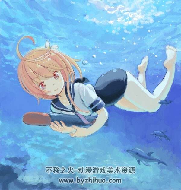 国道12号萝莉少女插画萌图分享下载 242P