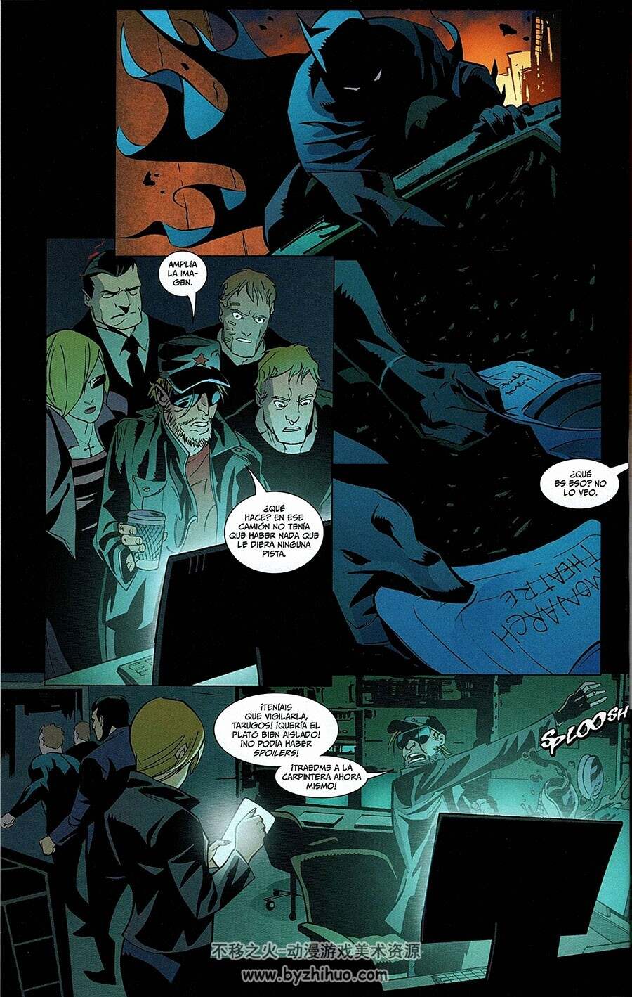 Batman Calles de Gotham 1-3册 Dustin Nguyen - Paul Dini 美国DC蝙蝠侠漫画西班牙语版