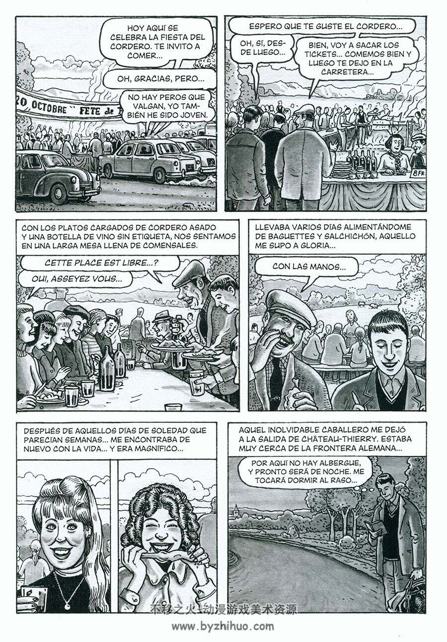 Nieve en los bolsillos. Alemania 1963 全一册 Kim 欧美黑白手绘风漫画