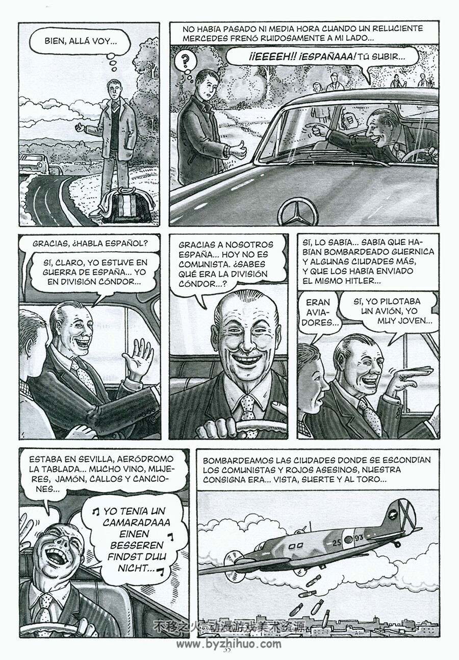 Nieve en los bolsillos. Alemania 1963 全一册 Kim 欧美黑白手绘风漫画
