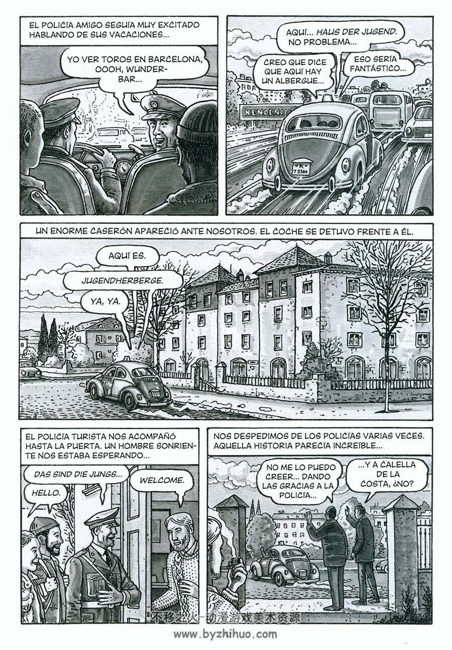 Nieve en los bolsillos. Alemania 1963 全一册 Kim 欧美黑白手绘风漫画